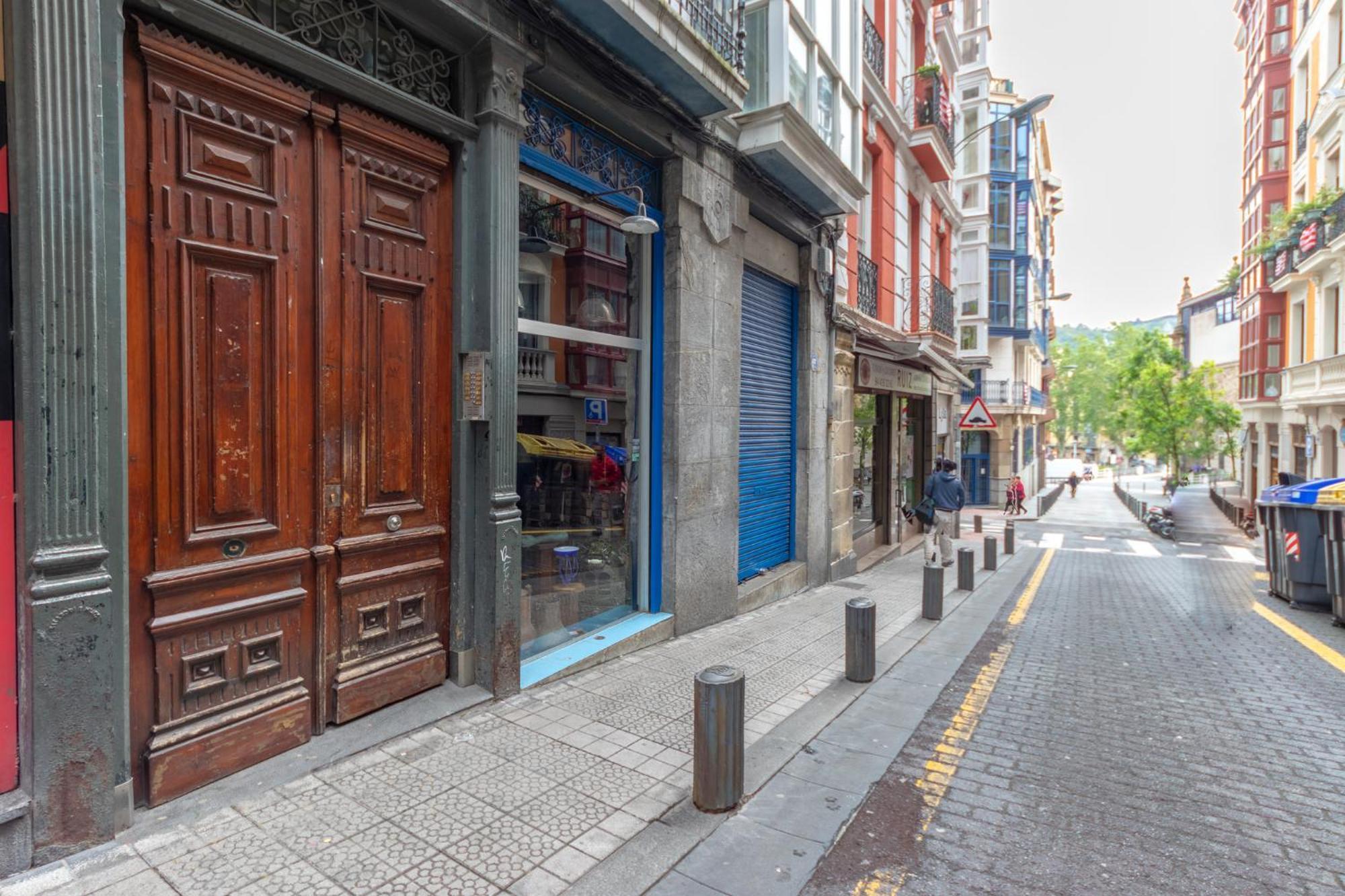 Encantador Apartamento En El Casco Antiguo De Bilbao Kültér fotó